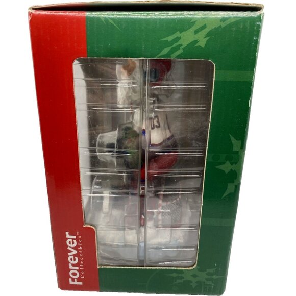 Legends Of The North Pole Vancouver Canucks Goalie Santa Forever Collectibles - Picture 7 of 16